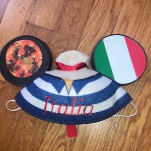 Must Go‼️ NWOT Epcot Italy Mickey Mouse Ears. Read Description 👇